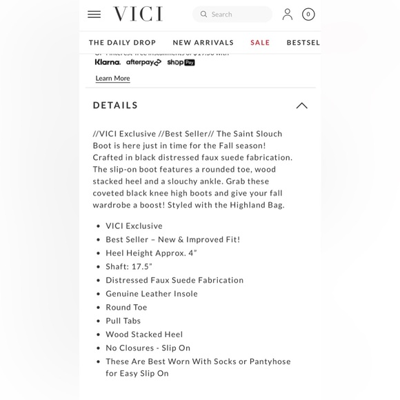 Saint slouch boot from VICI - Picture 7 of 9